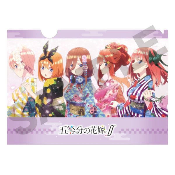 『五等分の花嫁∬ 』シングルクリアファイル 着物